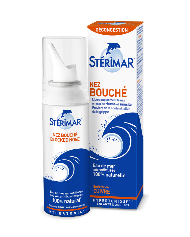 Stérimar Nez bouché